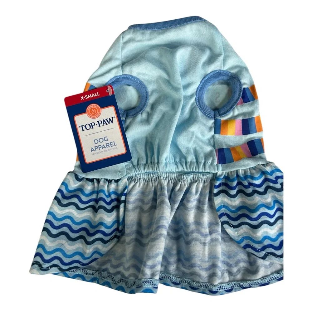 New Top Paw Salty but Sweet dog dress XS